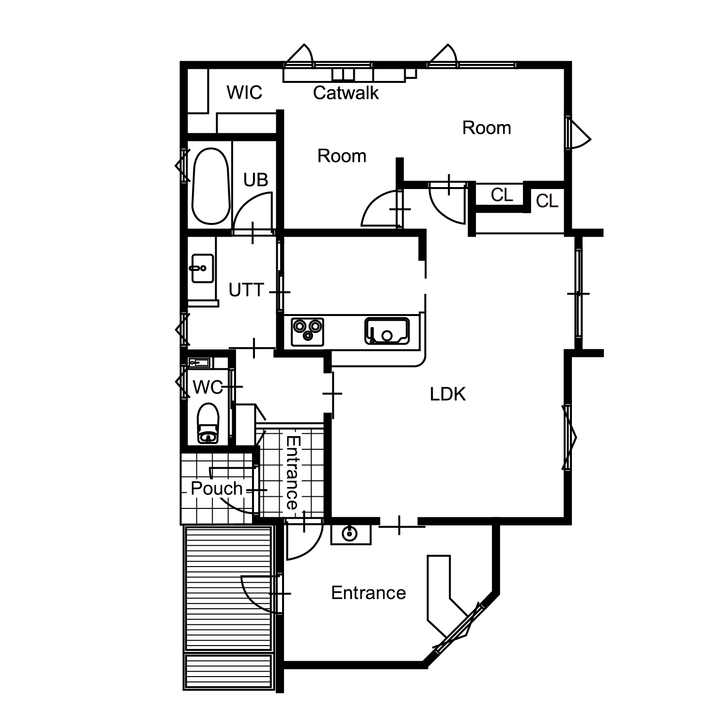A-Frame 見取り図